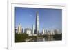 Kingkey 100 Finance Building, Shenzhen, Guangdong, China, Asia-Ian Trower-Framed Photographic Print