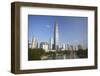 Kingkey 100 Finance Building, Shenzhen, Guangdong, China, Asia-Ian Trower-Framed Photographic Print