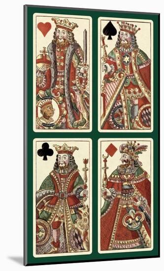 Kings (Bauern Hochzeit Deck)-Andreas Benedictus Gobl-Mounted Art Print