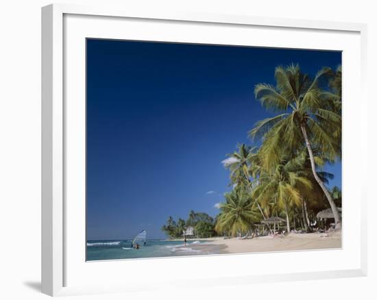 Kings Beach, Barbados, Caribbean Islands-null-Framed Photographic Print