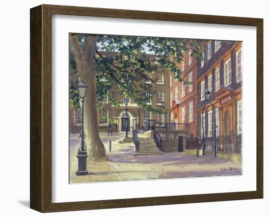 Kings Bench Walk, Inner Temple-Julian Barrow-Framed Giclee Print