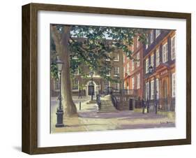 Kings Bench Walk, Inner Temple-Julian Barrow-Framed Giclee Print