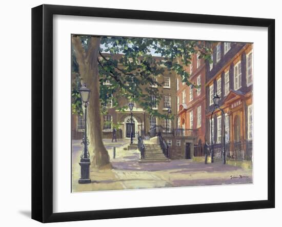 Kings Bench Walk, Inner Temple-Julian Barrow-Framed Giclee Print