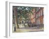 Kings Bench Walk, Inner Temple-Julian Barrow-Framed Giclee Print