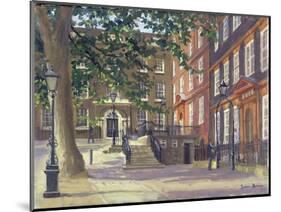 Kings Bench Walk, Inner Temple-Julian Barrow-Mounted Giclee Print