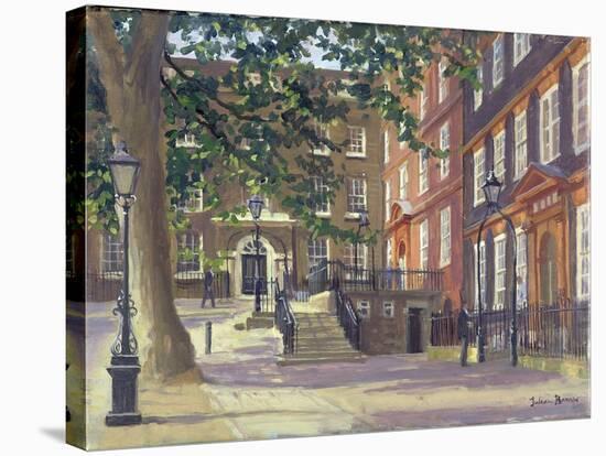 Kings Bench Walk, Inner Temple-Julian Barrow-Stretched Canvas