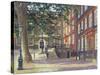 Kings Bench Walk, Inner Temple-Julian Barrow-Stretched Canvas