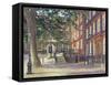 Kings Bench Walk, Inner Temple-Julian Barrow-Framed Stretched Canvas