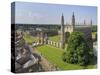 Kings College and Chapel, Cambridge, Cambridgeshire, England, United Kingdom, Europe-Neale Clarke-Stretched Canvas