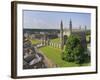 Kings College and Chapel, Cambridge, Cambridgeshire, England, United Kingdom, Europe-Neale Clarke-Framed Photographic Print