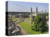 Kings College and Chapel, Cambridge, Cambridgeshire, England, United Kingdom, Europe-Neale Clarke-Stretched Canvas