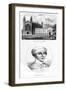 Kings College, Cambridge, and Henry Vi, 1801-null-Framed Giclee Print