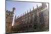 Kings College Chapel Bathed in Sun Light, Cambridge, Cambridgeshire, England-Charlie Harding-Mounted Photographic Print