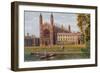 Kings College Chapel, Cambridge-Alfred Robert Quinton-Framed Giclee Print