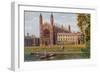 Kings College Chapel, Cambridge-Alfred Robert Quinton-Framed Premium Giclee Print