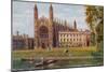 Kings College Chapel, Cambridge-Alfred Robert Quinton-Mounted Premium Giclee Print