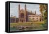 Kings College Chapel, Cambridge-Alfred Robert Quinton-Framed Stretched Canvas