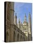 Kings College Chapel, University of Cambridge, Cambridge, England-Simon Montgomery-Stretched Canvas