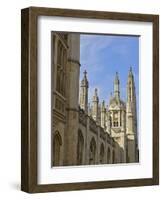 Kings College Chapel, University of Cambridge, Cambridge, England-Simon Montgomery-Framed Photographic Print