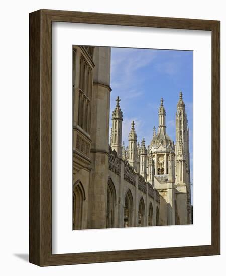 Kings College Chapel, University of Cambridge, Cambridge, England-Simon Montgomery-Framed Photographic Print