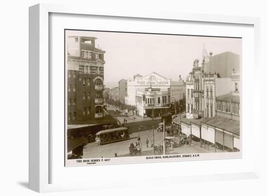 Kings Cross, Darlinghurst, Sydney, New South Wales, Australia in the 1900s-null-Framed Photographic Print