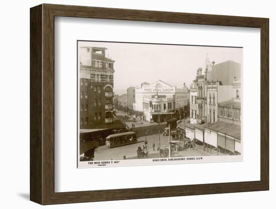 Kings Cross, Darlinghurst, Sydney, New South Wales, Australia in the 1900s-null-Framed Photographic Print