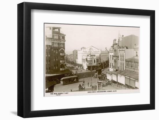 Kings Cross, Darlinghurst, Sydney, New South Wales, Australia in the 1900s-null-Framed Photographic Print