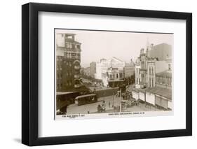 Kings Cross, Darlinghurst, Sydney, New South Wales, Australia in the 1900s-null-Framed Photographic Print