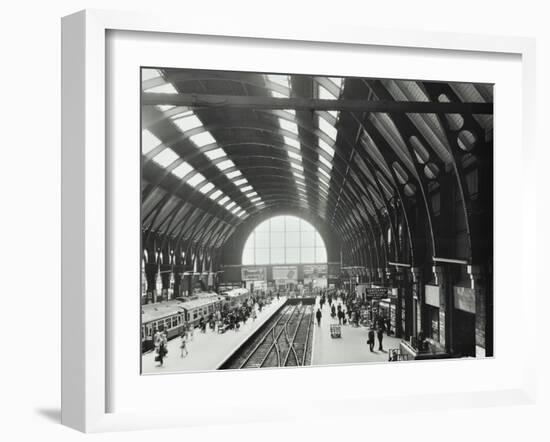 Kings Cross Station, Camden, London, 1970-null-Framed Giclee Print
