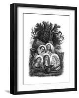 Kings of England-M Page-Framed Giclee Print