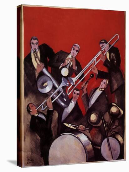 Kings of Jazz Ensemble, 1925-Paul Colin-Stretched Canvas