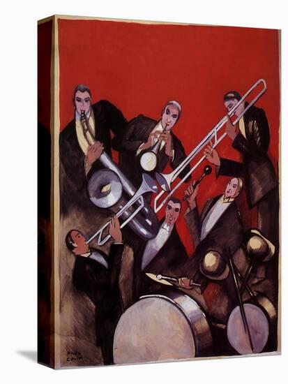 Kings of Jazz Ensemble, 1925-Paul Colin-Stretched Canvas