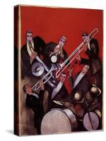 Kings of Jazz Ensemble, 1925-Paul Colin-Stretched Canvas