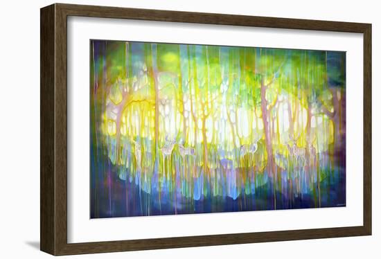 Kings of the Golden Forest-Gill Bustamante-Framed Art Print