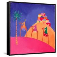 Kings on Camels, 2001-Alex Smith-Burnett-Framed Stretched Canvas