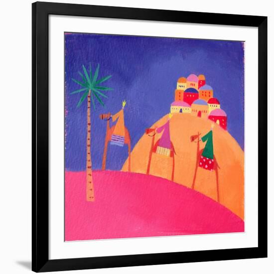 Kings on Camels, 2001-Alex Smith-Burnett-Framed Giclee Print