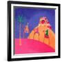 Kings on Camels, 2001-Alex Smith-Burnett-Framed Giclee Print