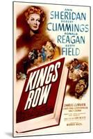 Kings Row - Movie Poster Reproduction-null-Mounted Photo