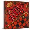 Kings Rule-Janet Kruskamp-Stretched Canvas