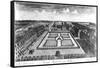 Kings Square in Sohoe, Published by Thomas Glass and Henry Overton I, 1720-1730-Haynes King-Framed Stretched Canvas