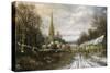 Kings Sutton, Northhamptonshire-Charles Leaver-Stretched Canvas