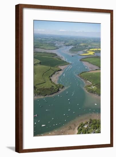 Kingsbridge Estuary, Devon, England, United Kingdom, Europe-Dan Burton-Framed Photographic Print