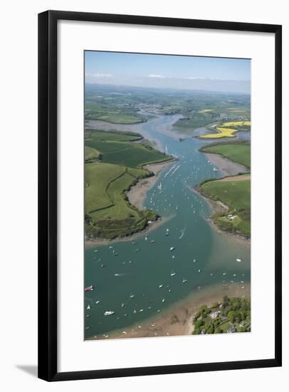 Kingsbridge Estuary, Devon, England, United Kingdom, Europe-Dan Burton-Framed Photographic Print