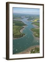 Kingsbridge Estuary, Devon, England, United Kingdom, Europe-Dan Burton-Framed Photographic Print