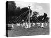 Kingsteignton Maypole-Fred Musto-Stretched Canvas