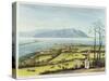 Kingston and Port Royal from Windsor Farm, from 'A Pictureseque Tour of the Island of Jamaica'-James Hakewill-Stretched Canvas