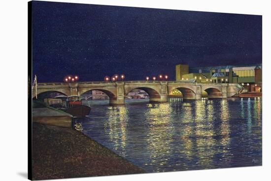 Kingston Bridge, 1993-Isabel Hutchison-Stretched Canvas