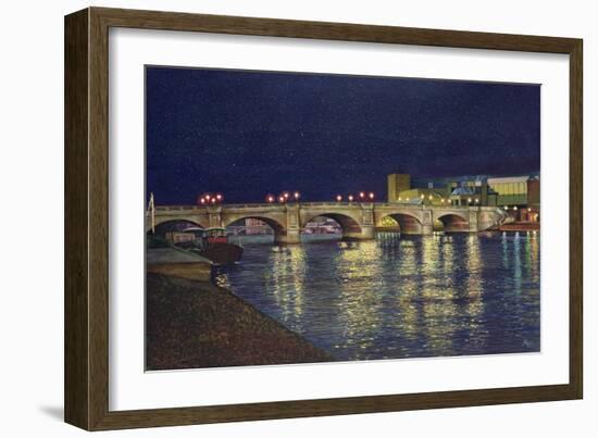 Kingston Bridge, 1993-Isabel Hutchison-Framed Giclee Print