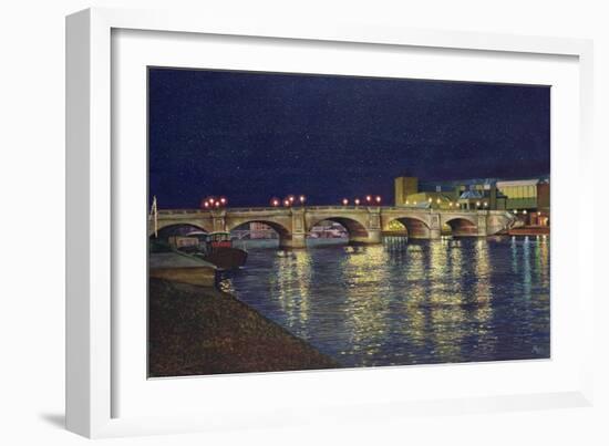 Kingston Bridge, 1993-Isabel Hutchison-Framed Giclee Print