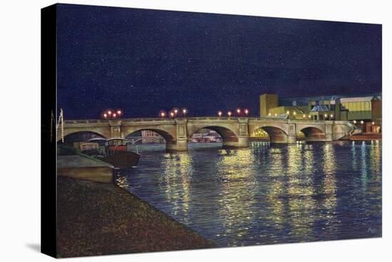 Kingston Bridge, 1993-Isabel Hutchison-Stretched Canvas